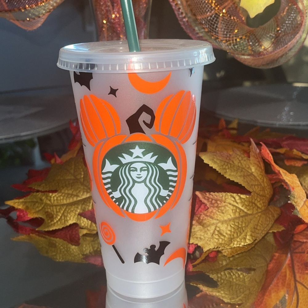 Halloween Disney Starbucks cup